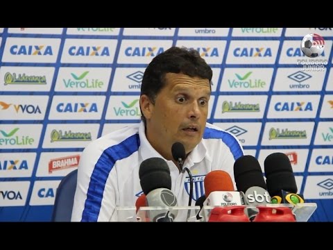 Coletiva Claudinei Oliveira - Avaí 1 (2) x (3) 1 Luverdense - Copa do Brasil - 01/03/2017