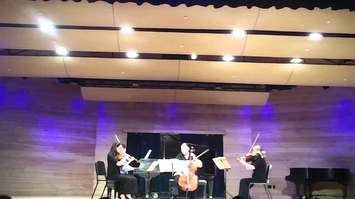 Brahms G m Piano Quartet, mvt. 1, Michelle Abraham...