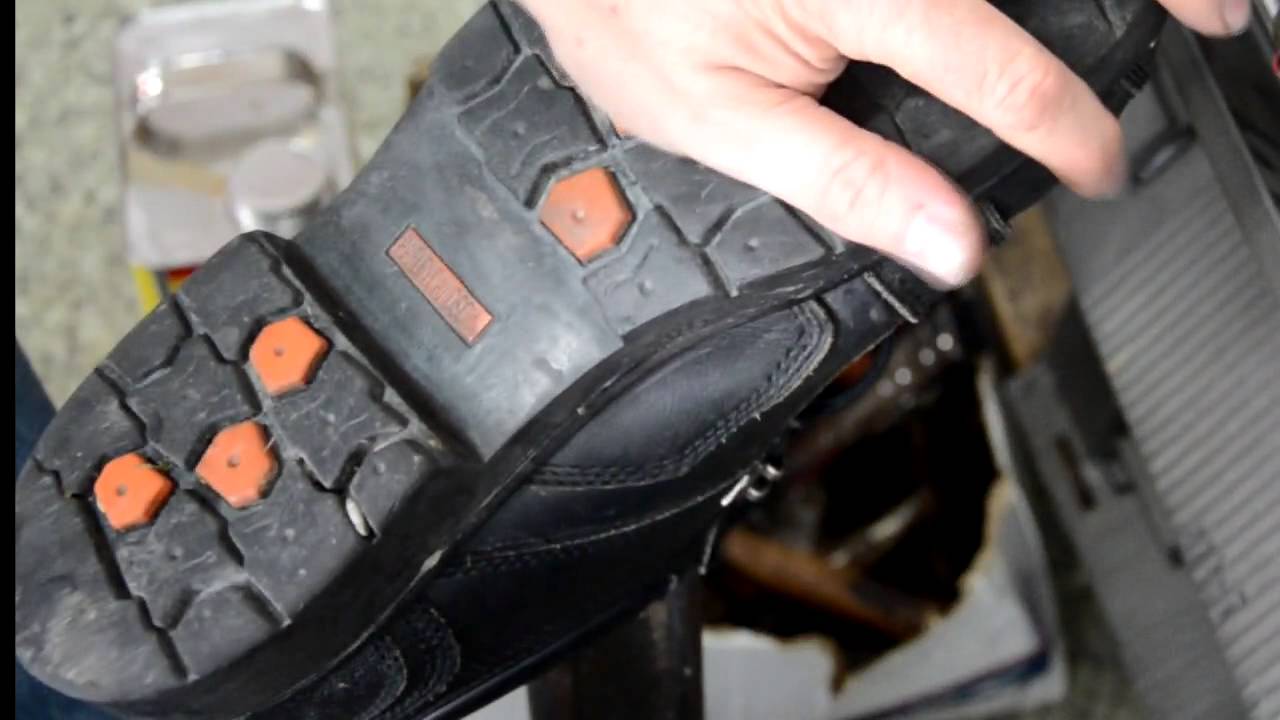 Shoe Repair Harley Davidson Sole Shoe Glue Youtube