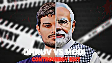 BJP And Dhruv Rathee Controversy - Way Down We Go | Dhruv Rathee and bjp Controversy Edit | 4K EDIT