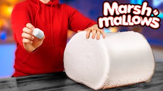 Riesen Marshmallow | So bauen Sie das größte DIY Marshmallow der Welt von VANZAI KOCHEN