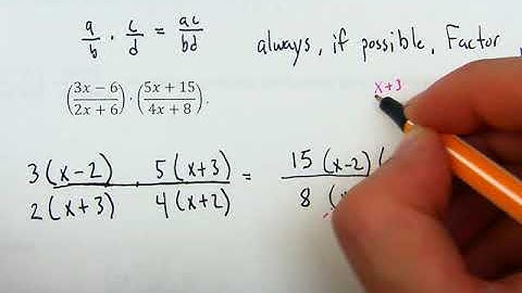 Lesson 24 - Multiplying and Dividing Rational Expressions Part 1