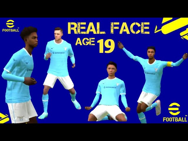 Players Age 19 Real Face in eFootball 2023 Mobile - Part 2 class=