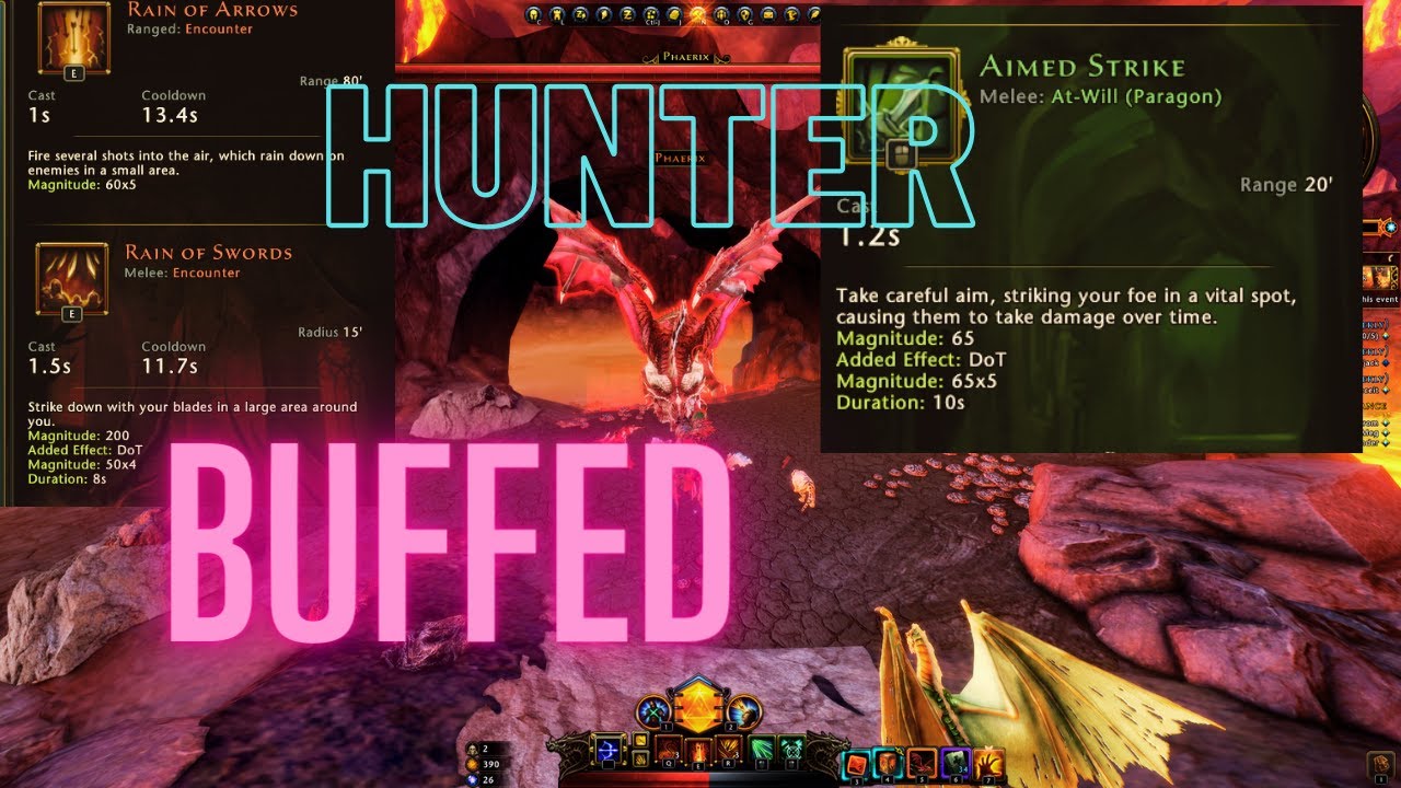 Hunter Rotation NEW HUNTER ROTATION FOR MOD 28 UPDATE, ST +AOE, bufss— neverwinter ...