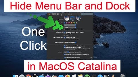 Mac Tip: How To Hide Menu Bar & Dock