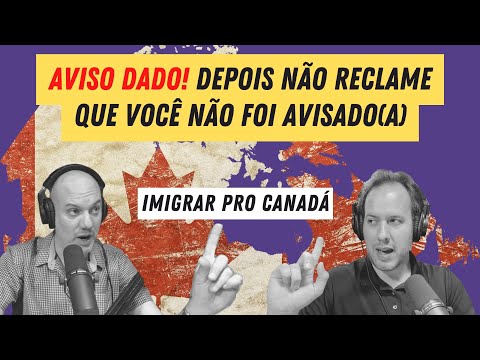 Imigração Bombando! Veja em quais províncias e profissões! #243