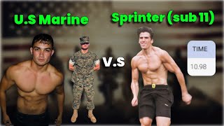Marine V.S Sub 11 Sprinter: Fitness Challenge!