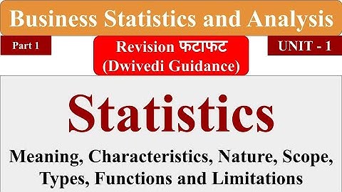 Business Statistics and Analytics, business statistics and analytics aktu notes, mba, bba, dwivedi