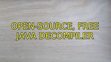 Ubuntu: Open-source, free Java Decompiler (2 Solutions!!)