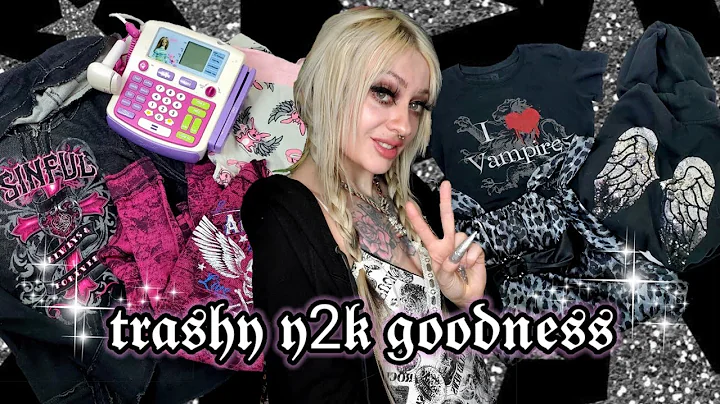 ☆ A Gloriously trashy y2k goodwill bins haul for flipping on whatnot, depop & more! ☆
