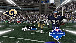 Madden 2004 | Seattle Seahawks Franchise vs. Rams NFC Championship 2003