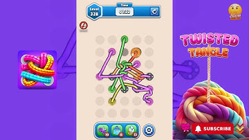 Twisted Tangle - Level 328 - Gameplay walkthrough