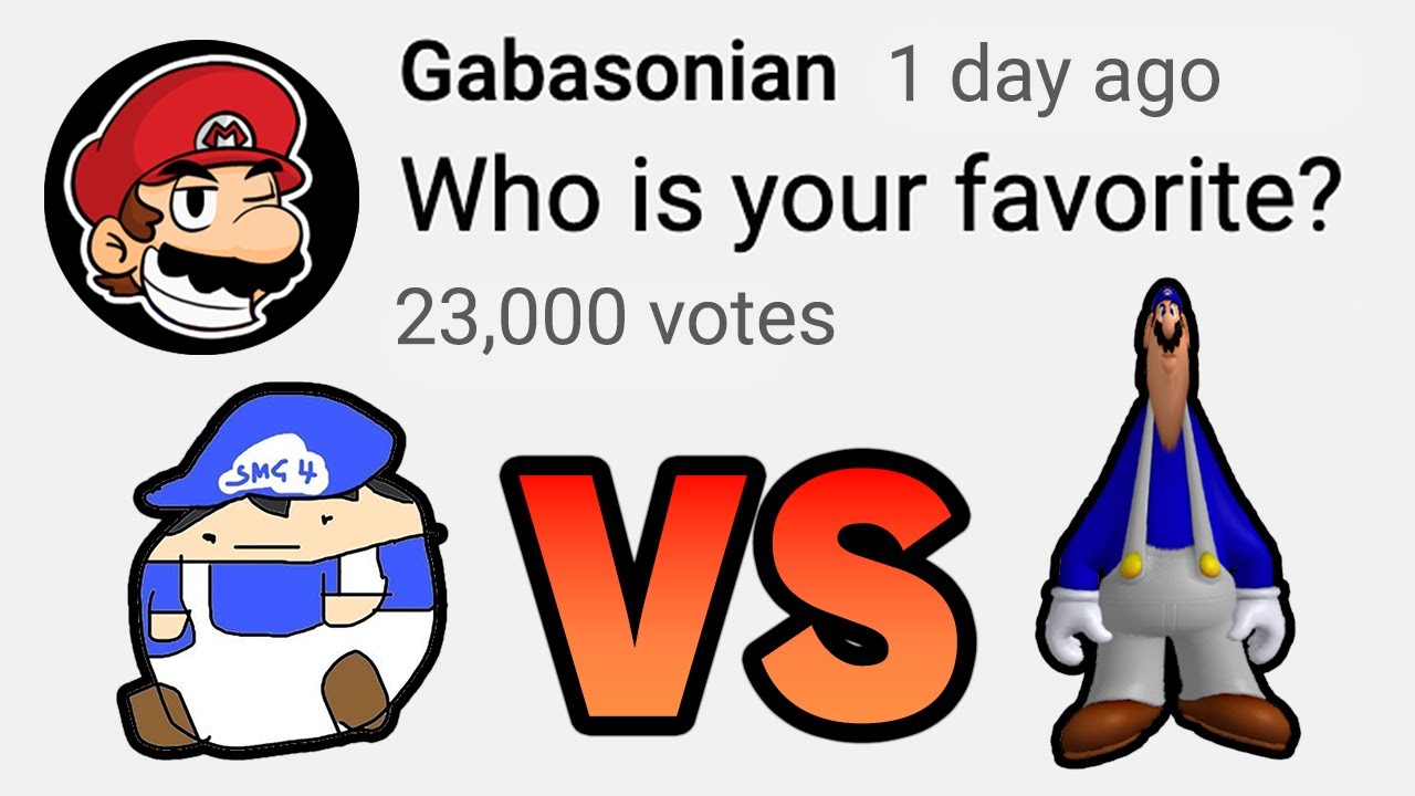 Beeg SMG4 or Long SMG4? - Gabasonian Poll - YouTube