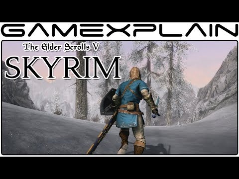 10 Minutes of Skyrim on Nintendo Switch Gameplay (Docked - PAX West)