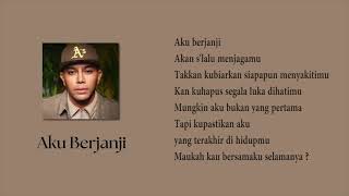 Download Lagu Aku Berjanji - Fabio Asher (Lirik Lagu) MP3 Download Lagu Aku Berjanji - Fabio Asher (Lirik Lagu) MP3