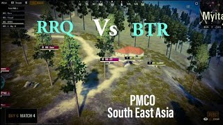 RRQ Vs BTR | PMCO South East Asia