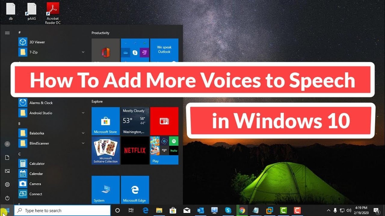 text to speech voices download windows 10
