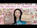 Chanel Coco mini & My ABCDior Comparison