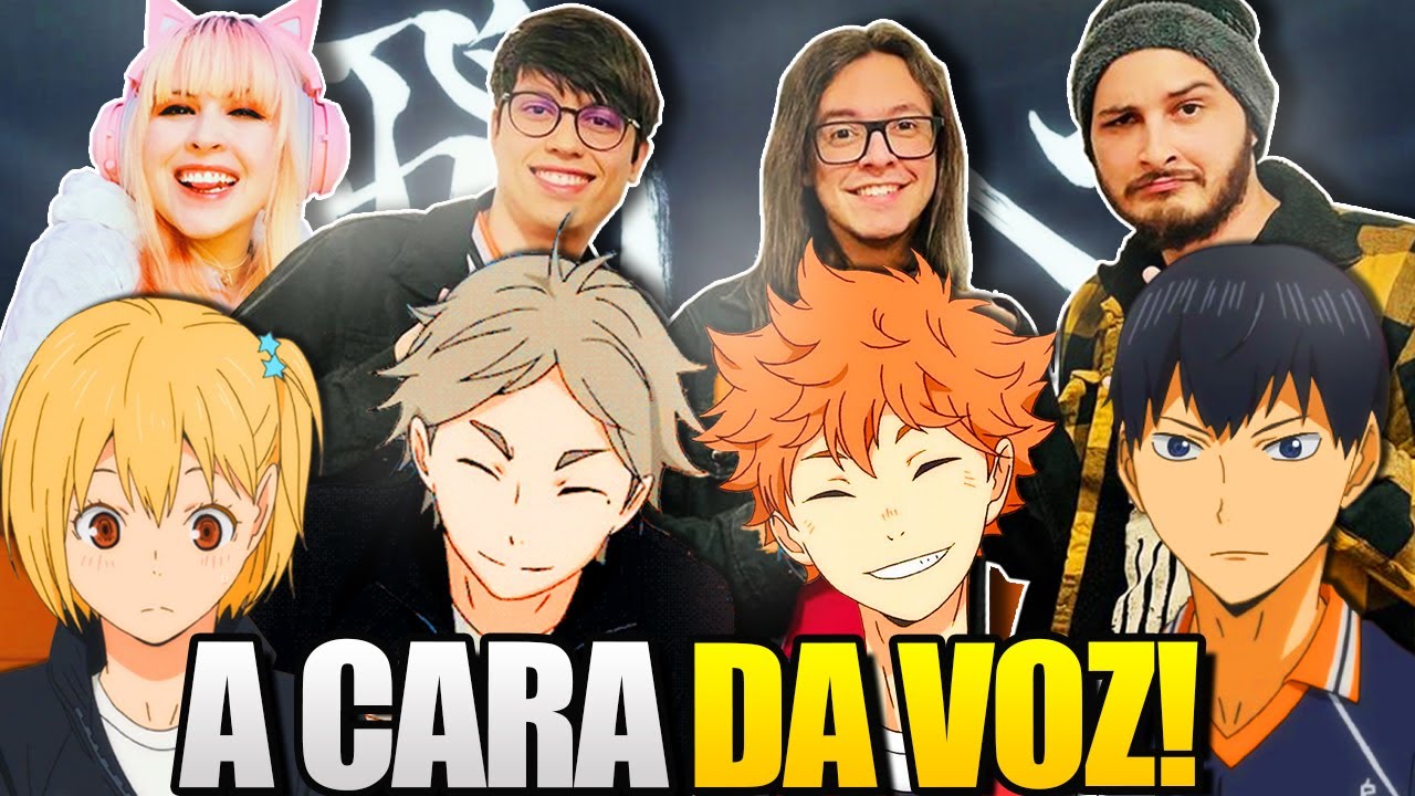 HAIKYUU Dublado Na Crunchyroll Confira Elenco de DUBLAGEM de HAIKYUU 