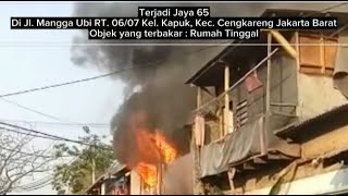 Terjadi Kebakaran di Jl. Mangga Ubi Kel. Kapuk Kec. Cengkareng Jakarta Barat 6 September 2023#viral