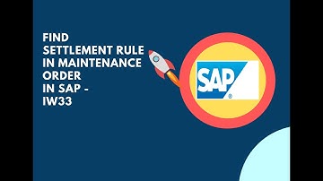 How to find PM settlement rule in SAP?