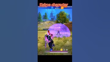 Kairos character abilities 🤯 new character in free fire 🔥 😳 watch till end #viral #freefire