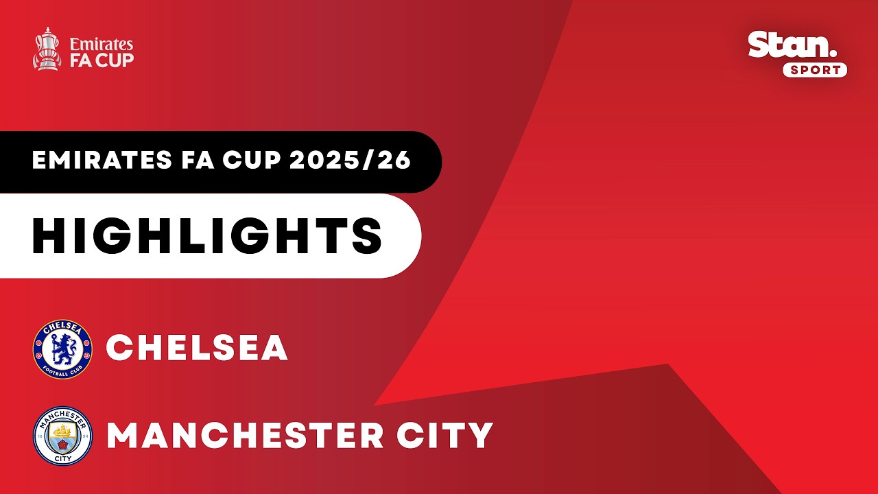 Chelsea v Manchester City | Highlights | Emirates FA Cup 2025/26