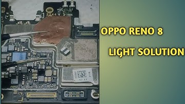 Oppo Reno 8 Display Light Solution%#youtube.com/c/choudharyskill #androidsmartphonerepair