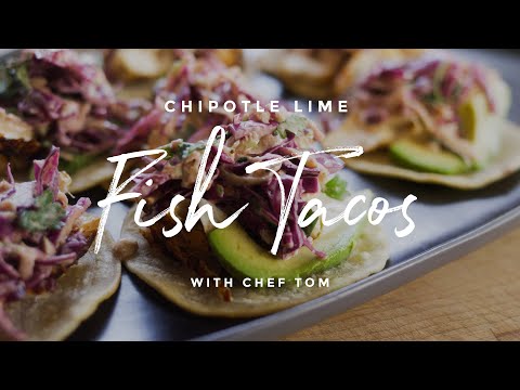 Chipotle Lime Fish Tacos