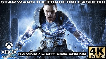 Star Wars: The Force Unleashed II Gameplay Walkthrough Part 5 | XSX, X360 | 4K | LIGHT SIDE ENDING
