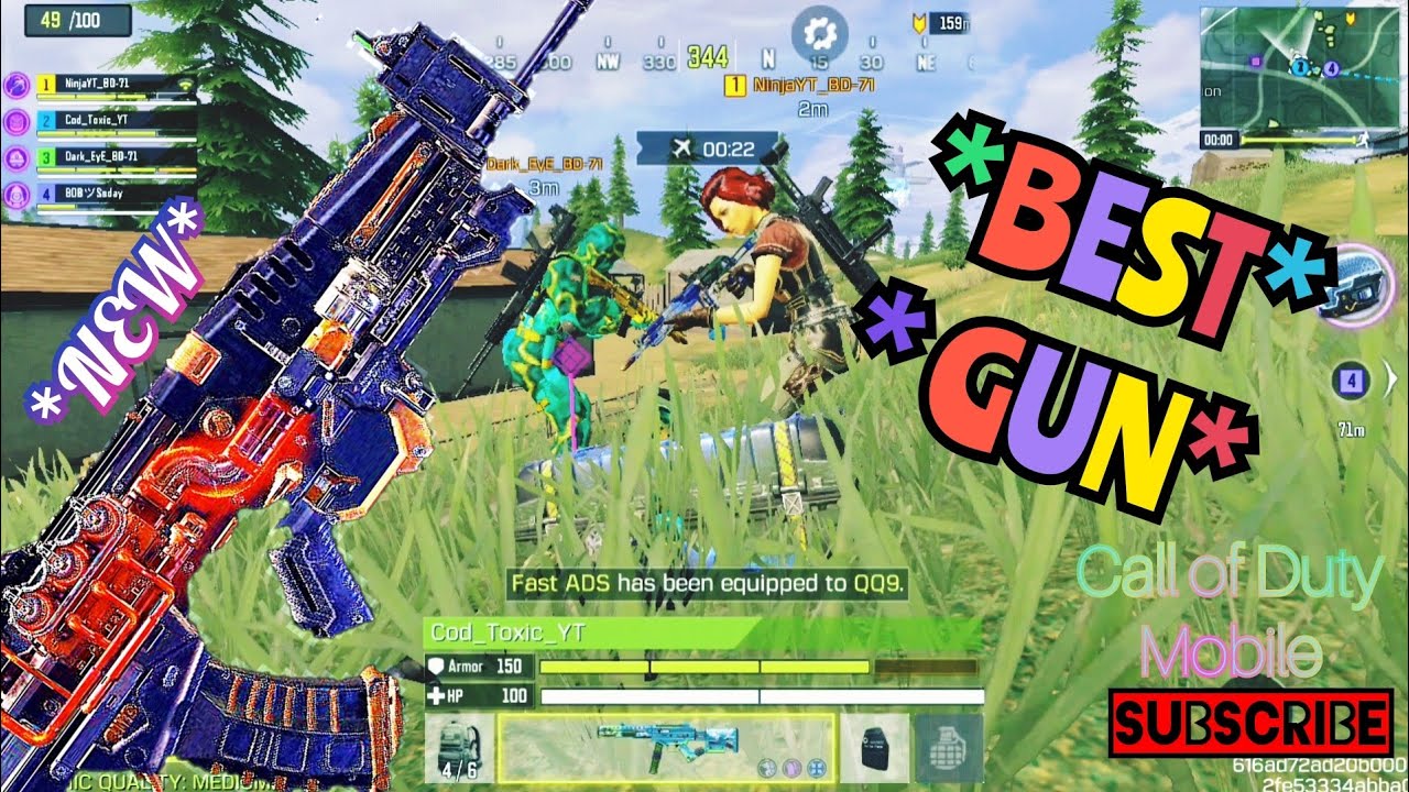 Legendary MP4 Best Gun, Battle Royale Gameplay, COD MOBILE BANGLA, RH ...