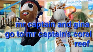 melvin and friends season 3 episode 1 mr captain and gina go to mr captain's coral reef water world