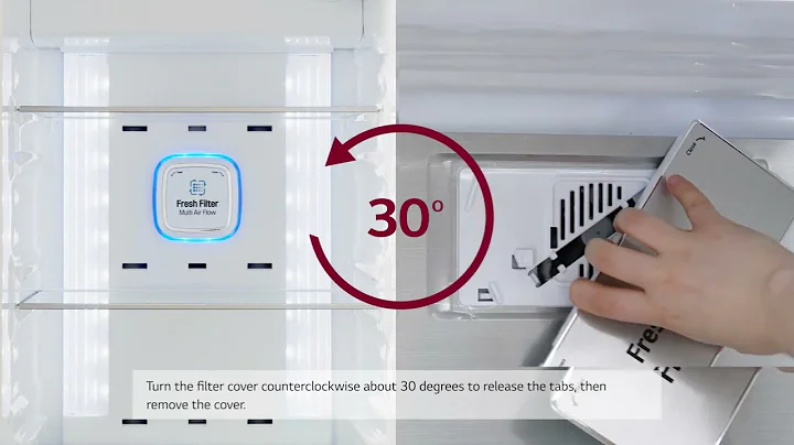 [LG Refrigerators] How to Replace the Fresh Air Filter in Your LG French Door Refrigerator