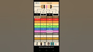 hitung nilai resistor gampang pake aplikasi👍👍