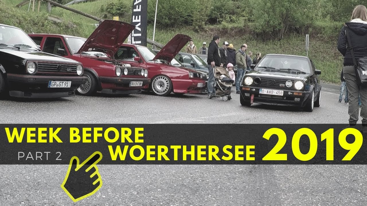 Wörthersee 2019 vor dem See - Teil 2 | Turbokurve, Mischkulnig, Golf 2 Treffen