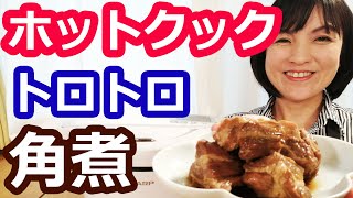 角煮（豚がトロトロ！）の簡単な作り方【美味しいホットクックレシピ】阪下千恵