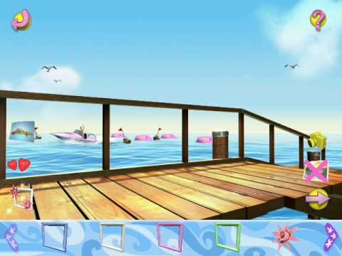 barbie beach vacation game