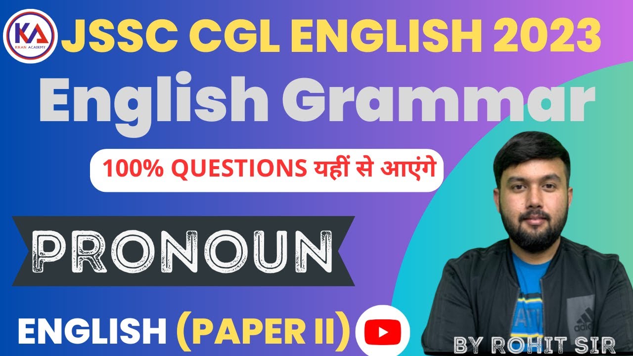 jssc-cgl-english-paper-2-english-grammar-pronoun-by-rohit-sir