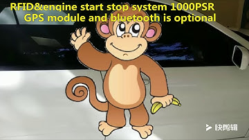 cardot RFID car alarm function video