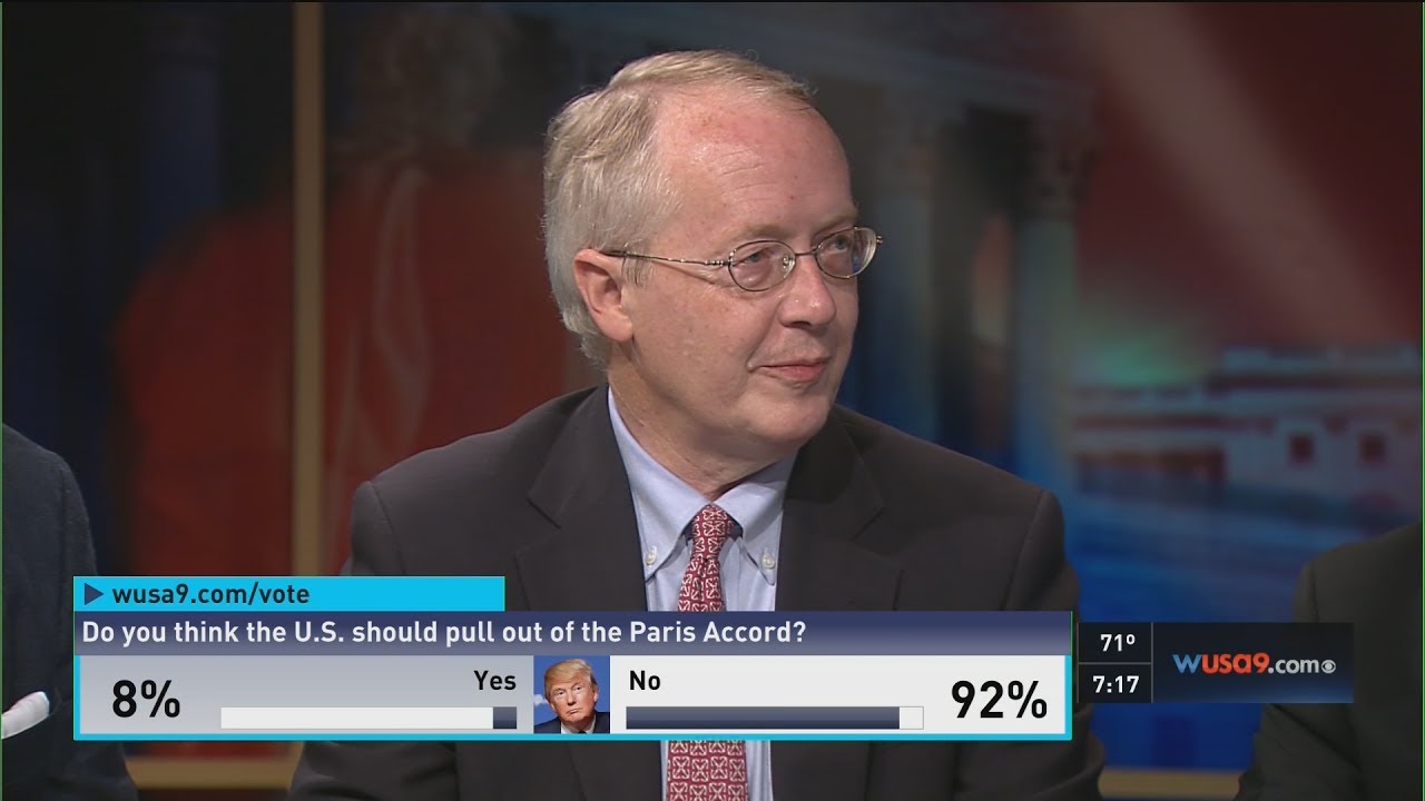Myron Ebell Discusses Paris Climate Agreement on WUSA