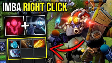 IMBA RIGHT CLICK..!! Right Click Tinker with Precision Aura + Bloodlust by Bulldog 7.21d | Dota 2