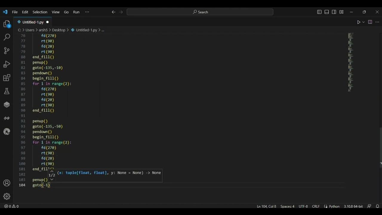 how to make Greece flag in python - YouTube