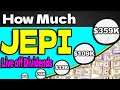 How Much JEPI to Live off Dividends? | Retire with JEPI! |