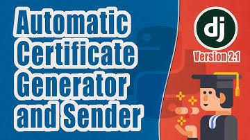 V2 - Certificate Generator and Sender Web Application | Django | Python