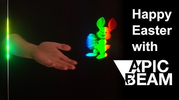 Happy Easter 2022 with APICBEAM Holographic Displays