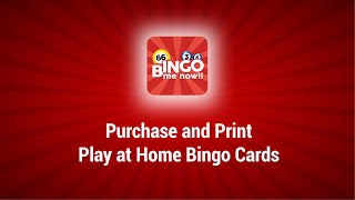 How to Purchase and Print Play at Home Bingo Cards screenshot 3