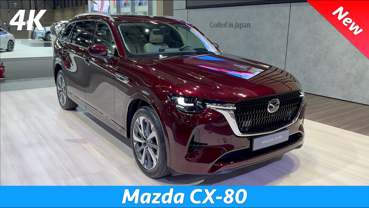Mazda CX-80 2024 Review 4K | Takumi Plus (Exterior - Interior) 6