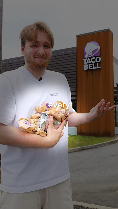 I Tried Every Taco from Taco Bell