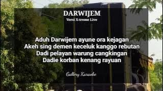 DARWIJEM KARAOKE - versi X-TREME LIVE (Cowok)