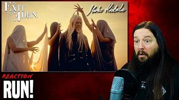 Marko Hietala!!! Run! Reaction to Exit Eden with one of my favorite vocalists!